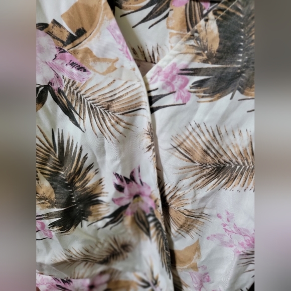Kut from the cloth‎ palm floral wrap shirt small - Picture 4 of 6
